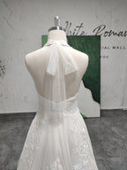 Halter Neckline Wedding Dress