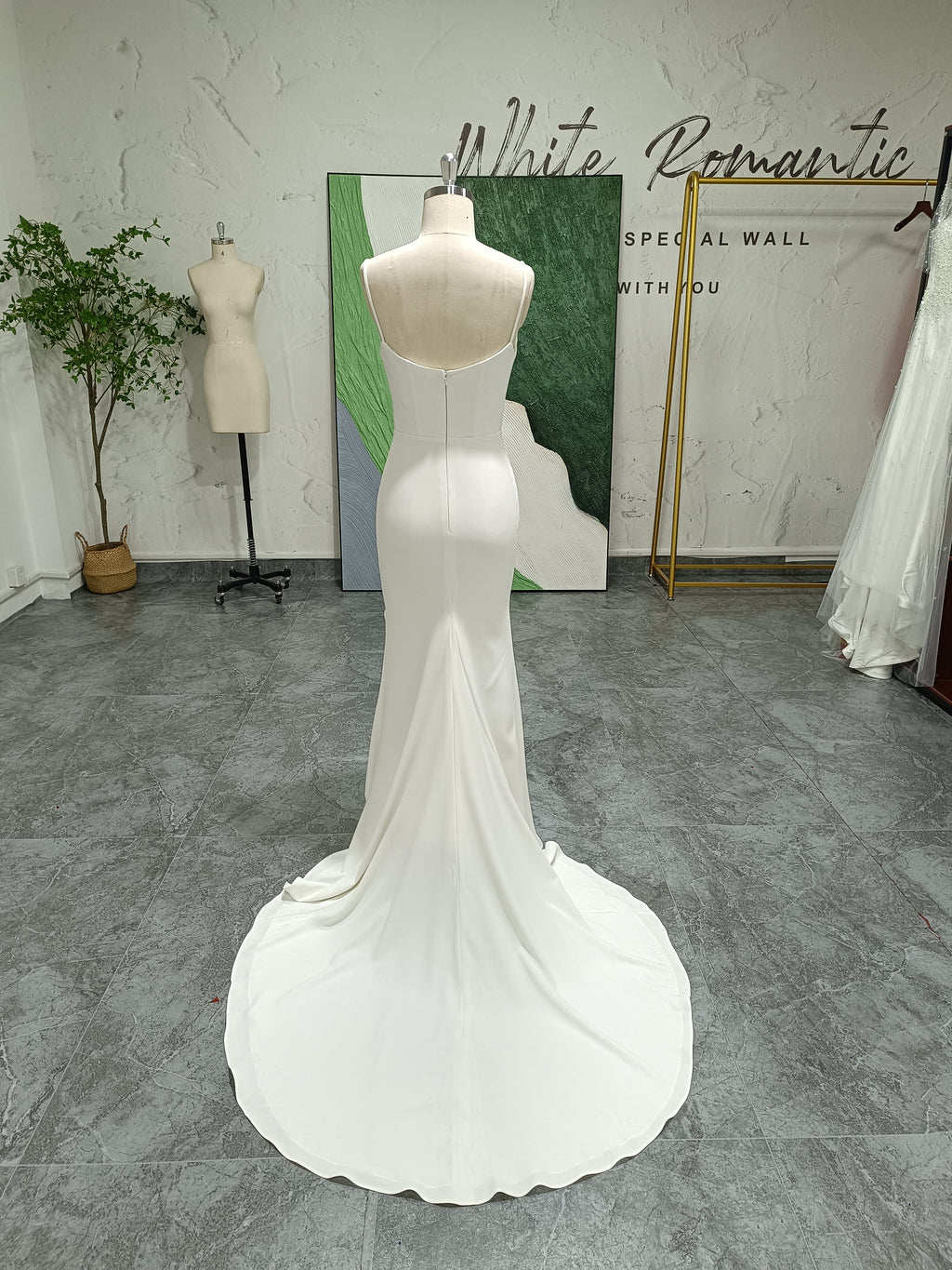 Fit and Flare Mermaid Wedding Dress