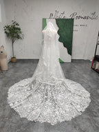 High Quality Floral Lace Wedding Dress