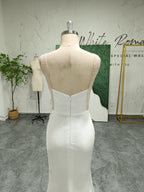 Mermaid Backless Wedding Dress