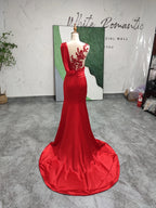 Mermaid Sexy Red Wedding Dress
