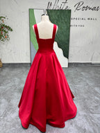 Vintage Red 90S Prom Dress
