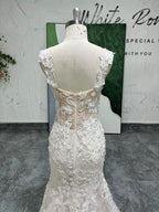 backless wedding dress